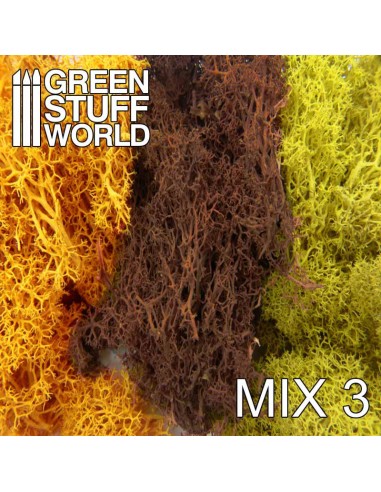 Green Stuff World - Islandmoss - Yellow and Brown Mix