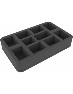 Feldherr - SLM050BO 50 mm Half-Size foam tray with 10 compartments