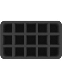 Feldherr - HSMFAG070BO 70 mm Half-Size foam tray with 15 compartments 2