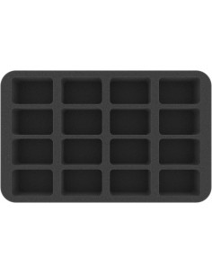 Feldherr - HS040BF05BO 40 mm Half-Size foam tray with 16 compartments 2