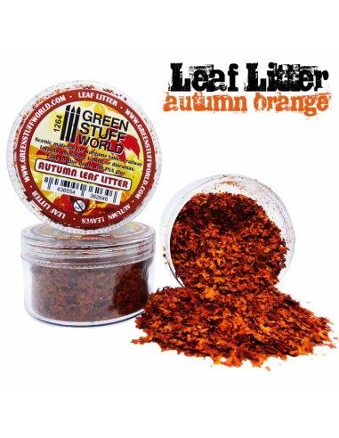 Green Stuff World - Leaf Litter - Autumn Orange