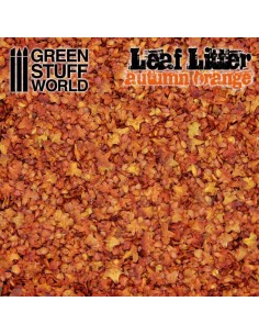 Green Stuff World - Leaf Litter - Autumn Orange 2