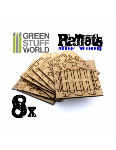 Green Stuff World - 8x Laser Cut PALLETS 2