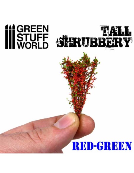 Green Stuff World - Tall Shrubbery - Red Green