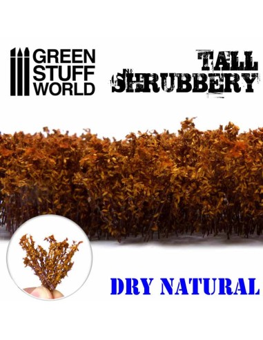 Green Stuff World - Tall Shrubbery - Dry Natural