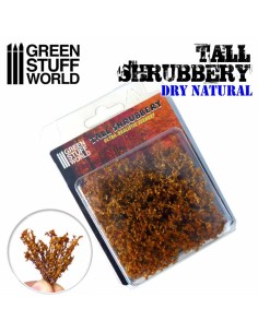 Green Stuff World - Tall Shrubbery - Dry Natural 2