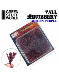 Green Stuff World - Tall Shrubbery - Autumn Purple 2