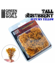 Green Stuff World - Tall Shrubbery - Autumn Yellow 2