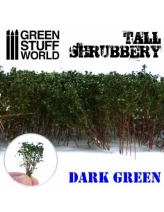 Green Stuff World - Arbustos Altos - Verde Oscuro