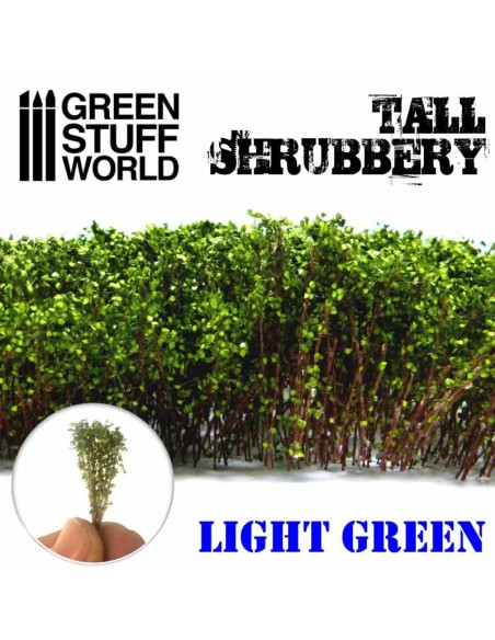 Green Stuff World - Arbustos Altos - Verde Claro