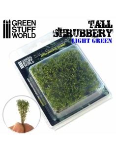 Green Stuff World - Tall Shrubbery - Light Green 2