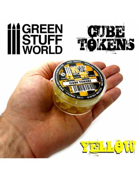 Green Stuff World - Tokens Cubos Amarillos