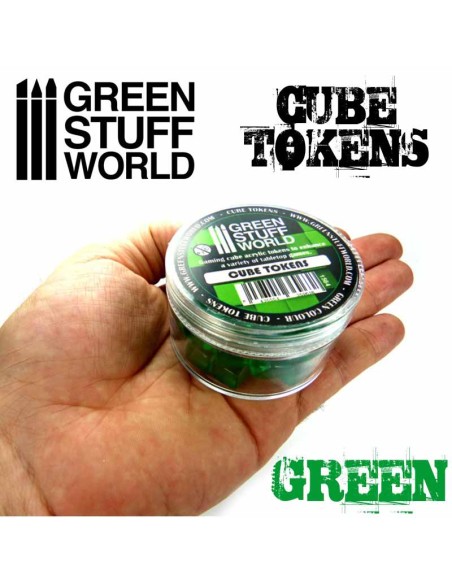 Green Stuff World - Green Cube tokens