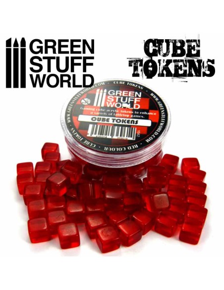 Green Stuff World - Tokens Cubos Rojos