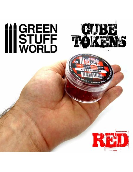 Green Stuff World - Red Cube tokens