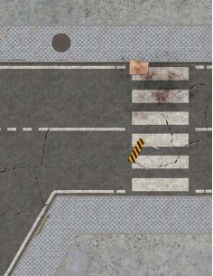 Hell's Kitchen v.2 - Wargames Gaming Mat 2