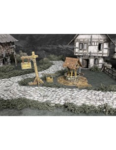 Battle Systems - Village Well Scenery