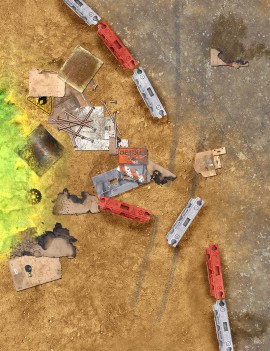 Gaslands - Gaslands compatible Gaming Mat