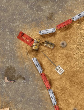 Gaslands - Gaslands compatible Gaming Mat