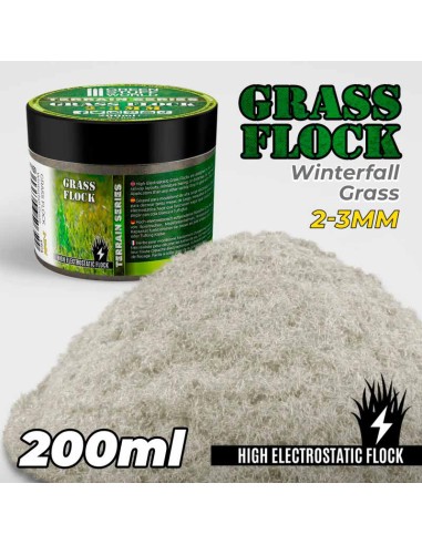 Green Stuff World - Static Grass Flock 2-3mm - WINTERFALL GRASS - 200 ml