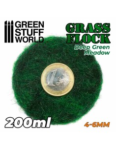 Green Stuff World - Cesped Electrostatico 4-6mm - DEEP GREEN MEADOW - 200ml 2