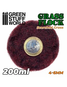 Green Stuff World - Cesped Electrostatico 4-6mm - SCORCHED BROWN - 200ml 2