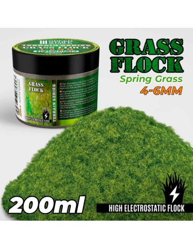 Green Stuff World - Cesped Electrostatico 4-6mm - SPRING GRASS - 200ml