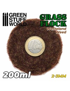 Green Stuff World - Cesped Electrostatico 2-3mm - WASTELAND WEED - 200ml 2