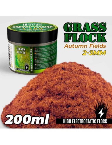 Green Stuff World - Cesped Electrostatico 2-3mm - AUTUMN FIELDS - 200ml