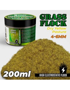 Green Stuff World - Cesped Electrostatico 4-6mm - DRY YELLOW PASTURE - 200ml