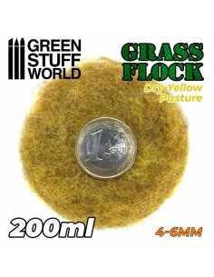 Green Stuff World - Cesped Electrostatico 4-6mm - DRY YELLOW PASTURE - 200ml 2