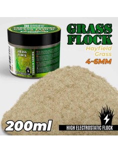 Green Stuff World - Cesped Electrostatico 4-6mm - HAYFIELD GRASS - 200ml