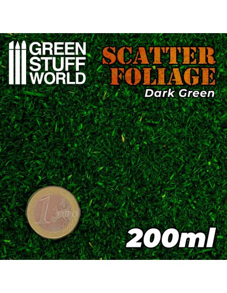 Green Stuff World - Scatter Foliage - Dark Green - 200ml