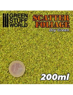 Green Stuff World - Scatter Foliage - Dry Green - 200ml 2