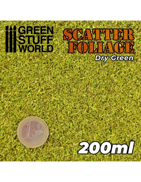 Green Stuff World - Scatter Foliage - Dry Green - 200ml