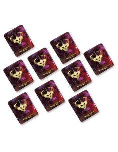 Set de dados Elder Dice - Crown of the Night Mother d6 Dice - Mythic Glass and Wax Edition d6 set 2