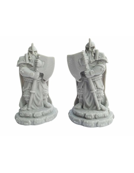 Ziterdes - Dwarf statues with axe