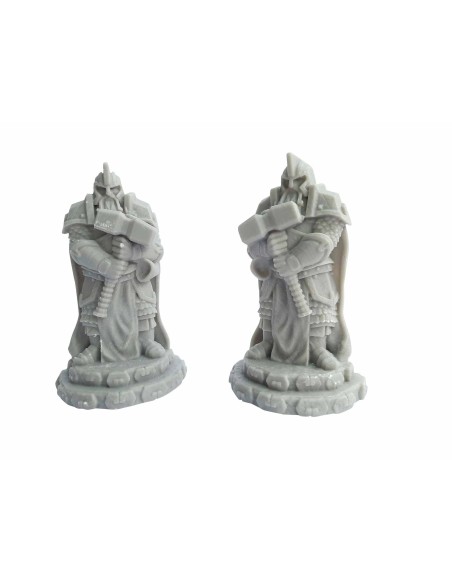 Ziterdes - Dwarf statues with hammer