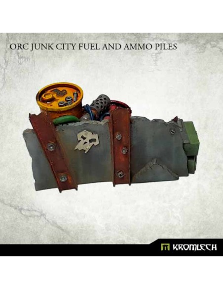 Kromlech - Orc Junk City Fuel and Ammo Piles