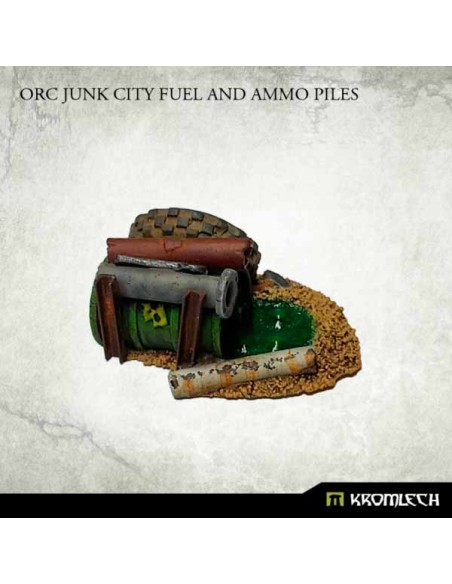 Kromlech - Orc Junk City Fuel and Ammo Piles