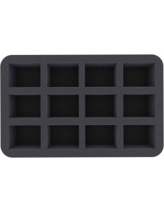 Feldherr - HS050I012BO 50 mm Half-Size foam tray with 12 compartments