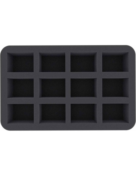 Feldherr - HS050I012BO 50 mm Half-Size foam tray with 12 compartments