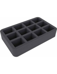 Feldherr - HS050I012BO 50 mm Half-Size foam tray with 12 compartments 2