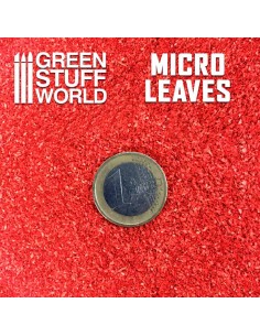 Green Stuff World - MICRO HOJAS - Mix rojo 2