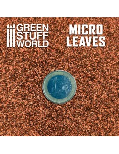 Green Stuff World - MICRO HOJAS - Mix marrón 2