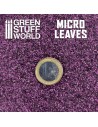 Green Stuff World - MICRO HOJAS - Mix violeta oscuro