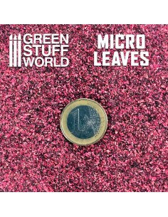 Green Stuff World - MICRO HOJAS - Mix violeta claro 2