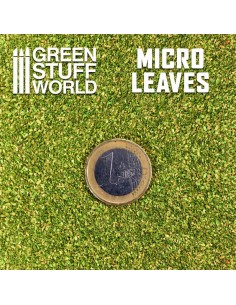 Green Stuff World - MICRO HOJAS - Mix verde claro 2