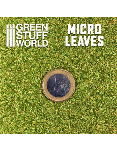 Green Stuff World - MICRO HOJAS - Mix verde claro