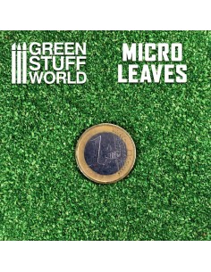 Green Stuff World - MICRO HOJAS - Mix verde medio 2